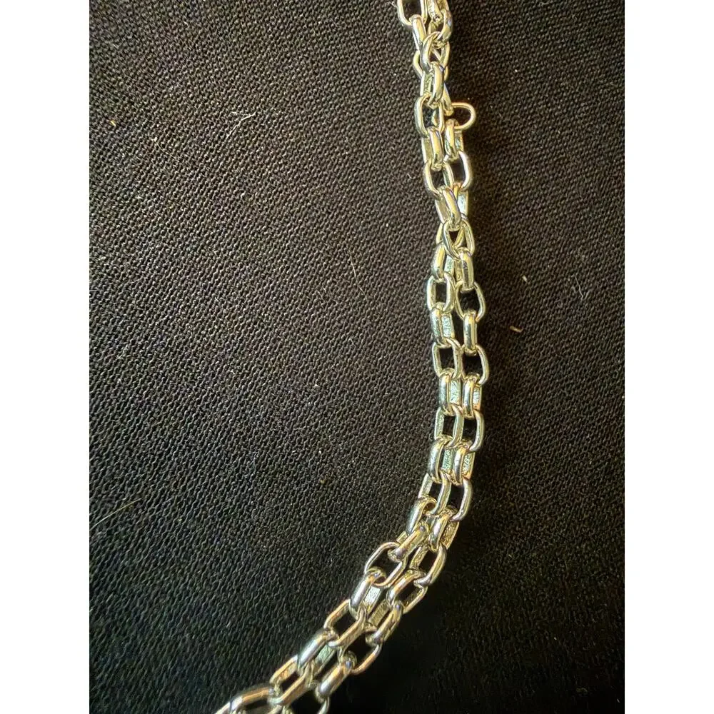 Origami Owl Silver Chain Choker Necklace